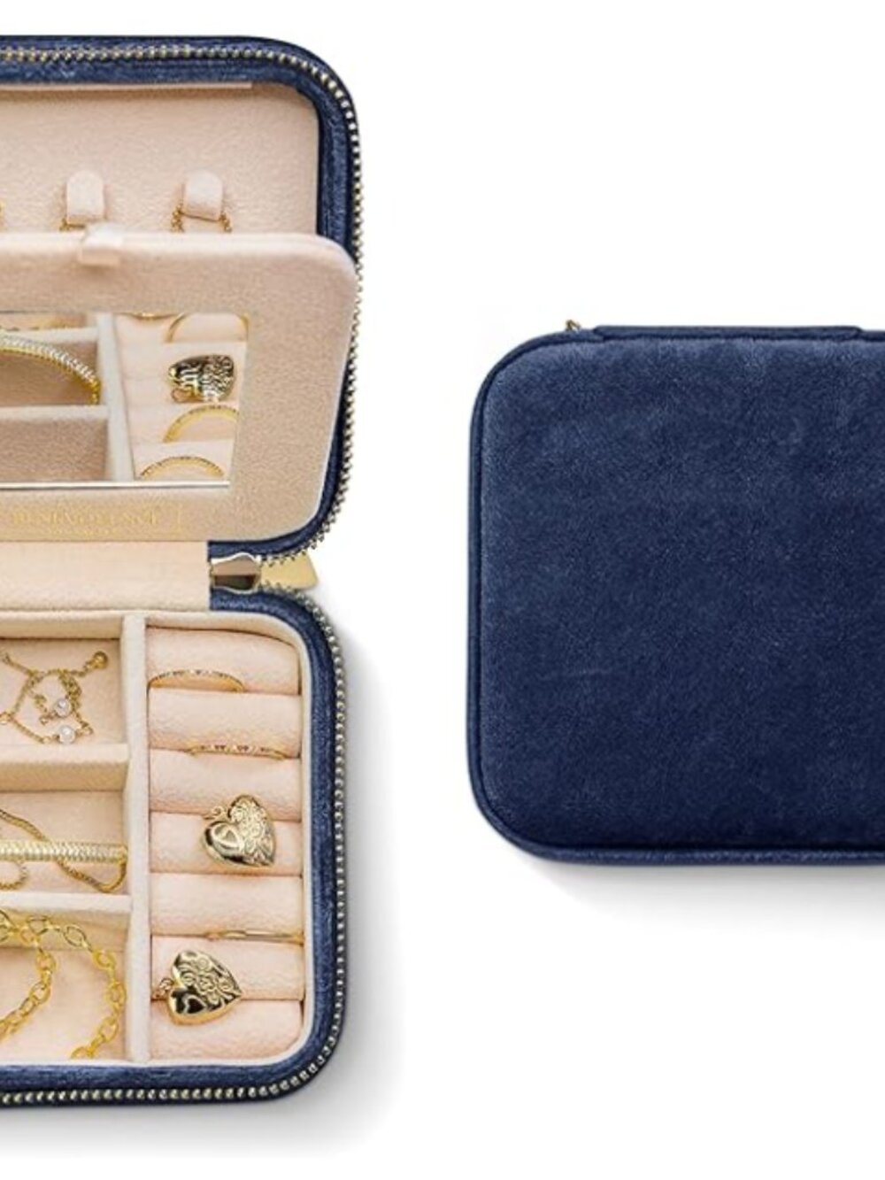 Benevolence LA Plush Velvet Jewelry Box